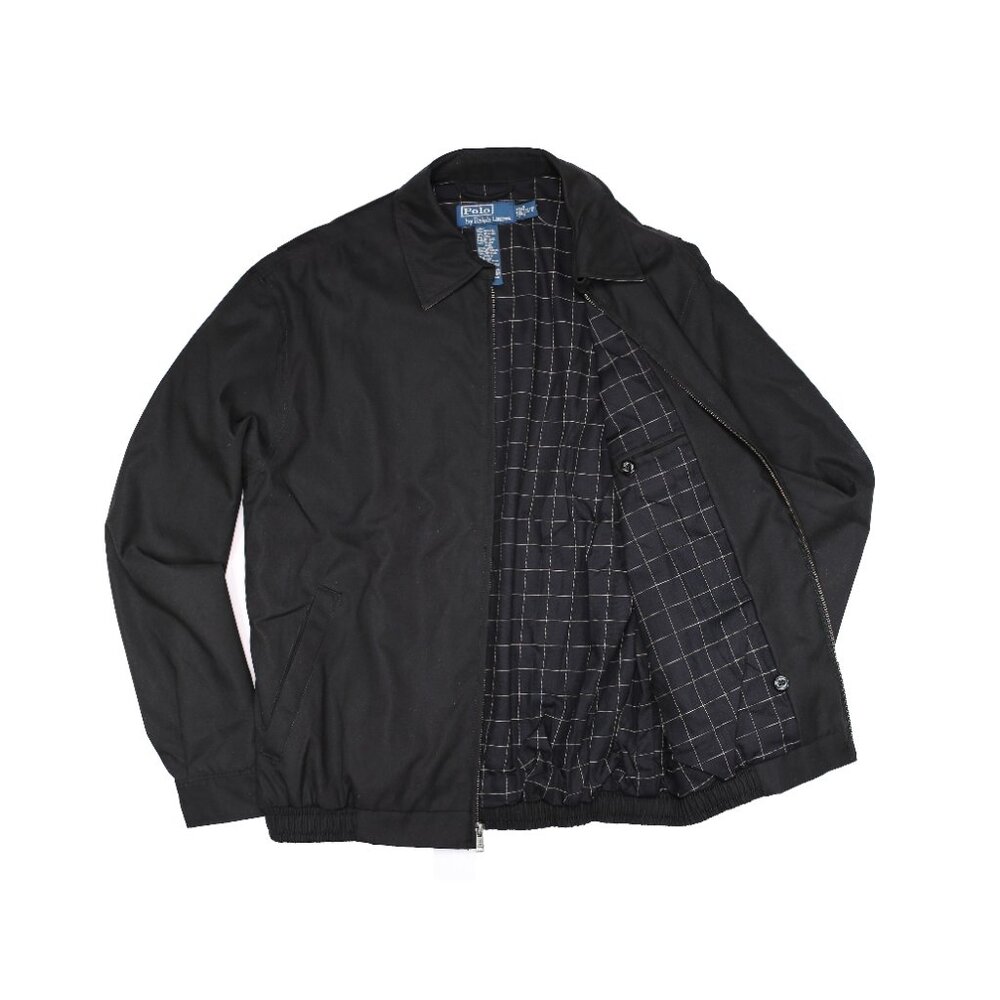 NWT Polo Ralph Lauren Men's Bi-Swing Jacket Windbreaker Black MSRP $185 - Picture 2 of 5
